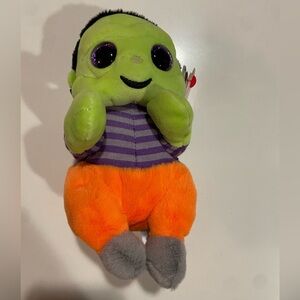 Ty Beanie Babies Victor Frankenstein Halloween Plush Toy Monster Stuffed Animal